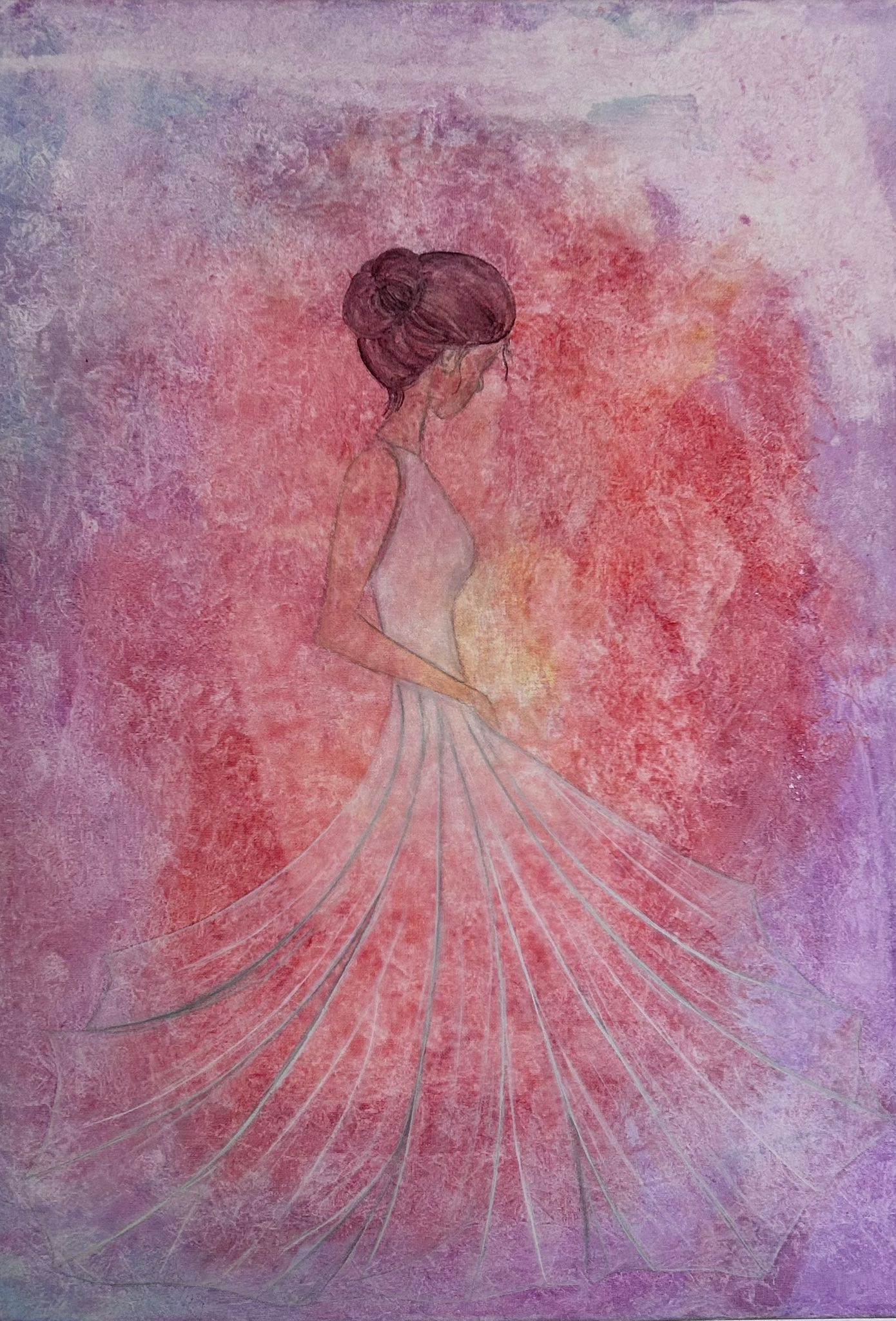 fading bride Kunstdruck
